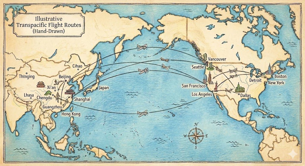 2026 美國、加拿大旅客去西藏旅遊怎麼飛?進藏順序與安排 - CITS China International Travel Service U.S. passport application for Tibet permit 飛機