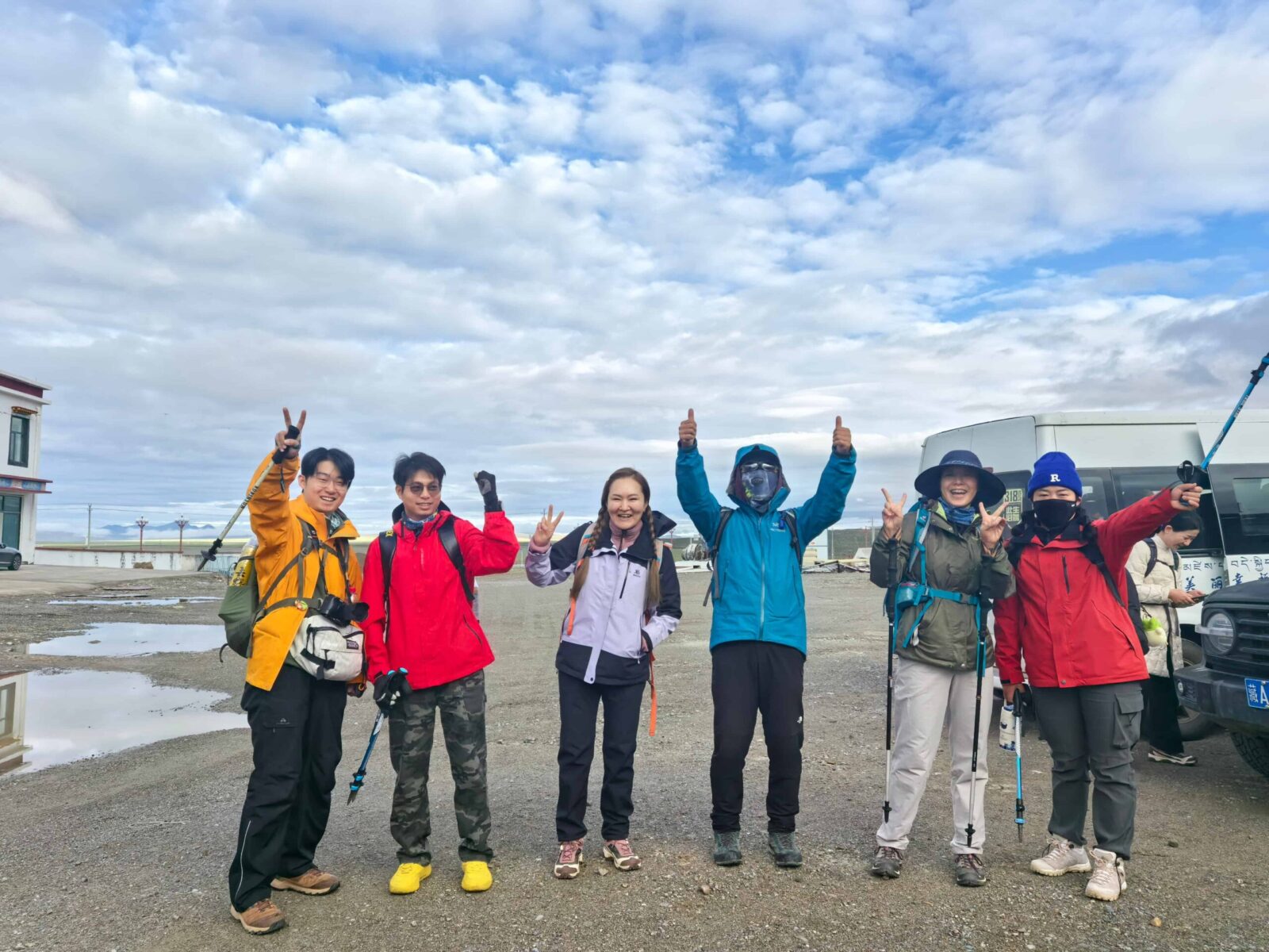 U.S. Tourists Traveling to Tibet