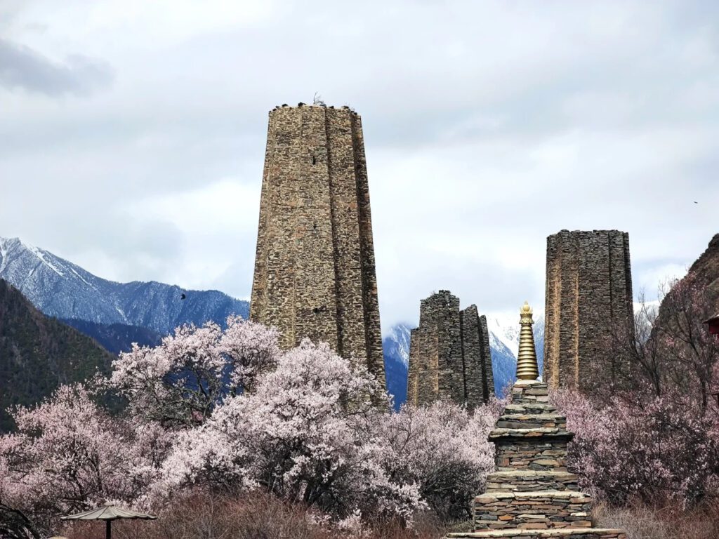 CITS中國國旅獨家行程秀巴古堡碉樓遺跡與桃花景觀
