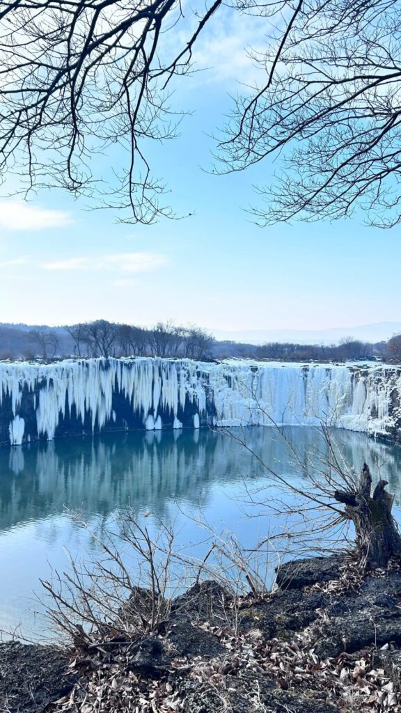 Ice Mirror Lake Harbin Mirror Lake