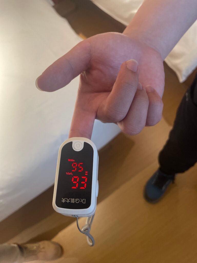 專業的導遊都該隨身有像這樣的製氧機