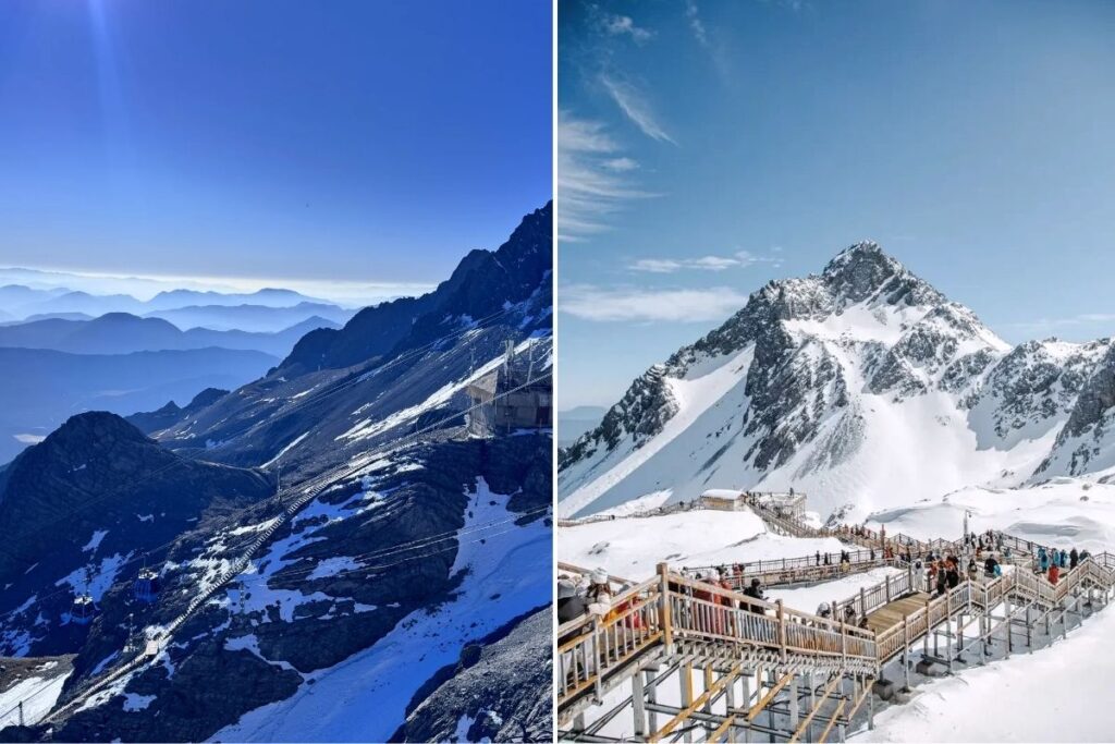 雲南旅遊費用完整攻略|最佳季節、必去景點與經典路線 - CITS China International Travel Service 雲南旅遊費用要看有沒有包含玉龍雪山大索道,他的纜車與冰川公園觀景台,海拔4506公尺雪峰景觀