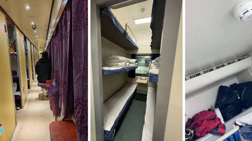 The Complete Guide to the Qinghai-Tibet Railway in 2026 | How Much Do Tickets Cost? Will You Experience Altitude Sickness? Entry Requirements for Taiwanese Travelers to Tibet - CITS China International Travel Service The hard sleeper on the Qinghai-Tibet Railway has no door and there are six people in a room.