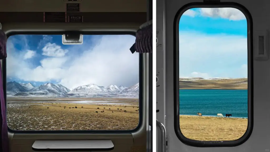 The Complete Guide to the Qinghai-Tibet Railway in 2026 | How Much Do Tickets Cost? Will You Experience Altitude Sickness? Entry Requirements for Taiwanese Travelers to Tibet - CITS China International Travel Service The scenery along the Qinghai-Tibet Train between Xining and Lhasa is the most beautiful on this train.