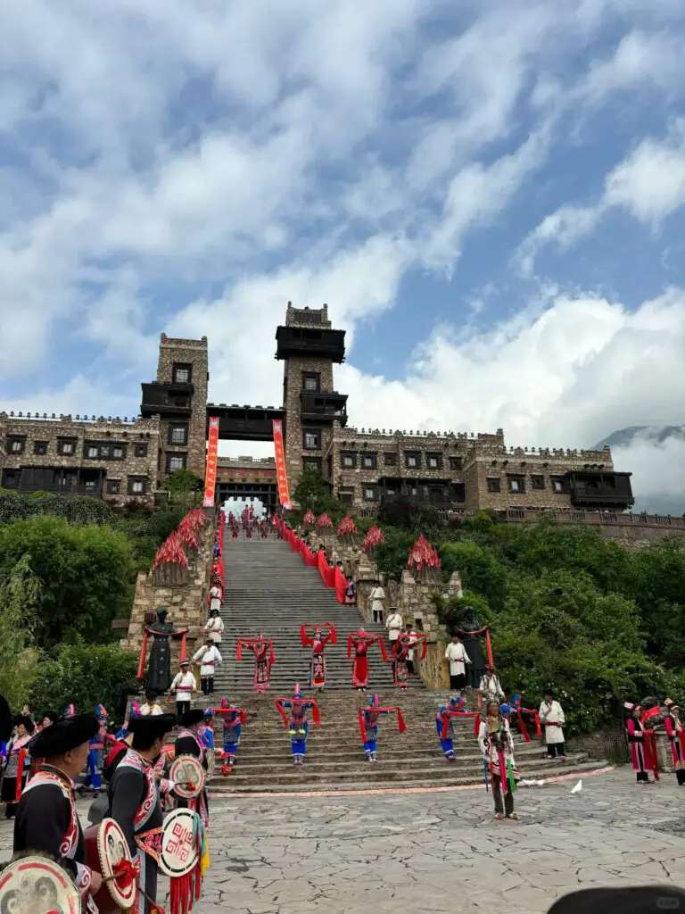 中國古羌城羌族文化景區 四川民族文化旅遊景點