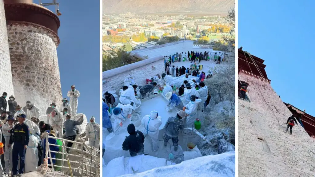 Potala Palace པོ་ཏ་ལ་ཕུག་|Lhasa. Tibet's Symbol of Faith-Tibet Scenic Spot Introduction 2026 - CITS China International Travel Service Pink Wall of the Potala Palace